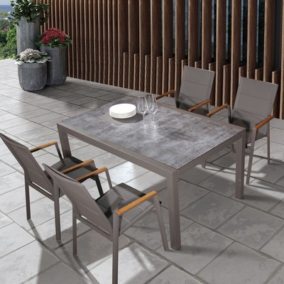 868CT2E+835SC1D-H &nbsp;6 chairs modern dining table furnitre
