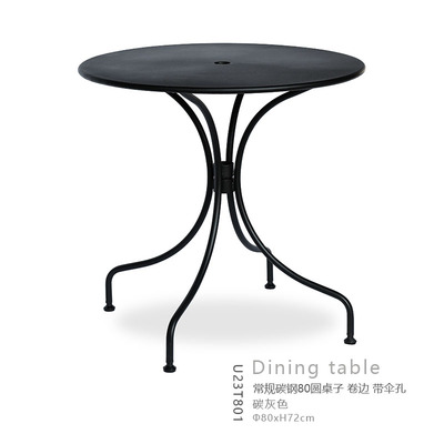 BL23T801- 80cm table with hole